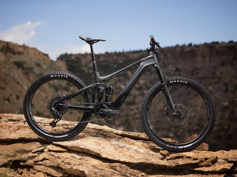 Giant - Trance X Advanced E+ EL 1 Electric Full Suspension Mountain Bike in Gunmetal Black-7