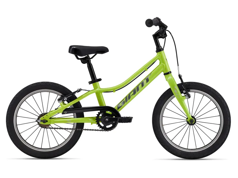 Giant - ARX 16 Alloy Freewheel Kids Bike in Lime Punch