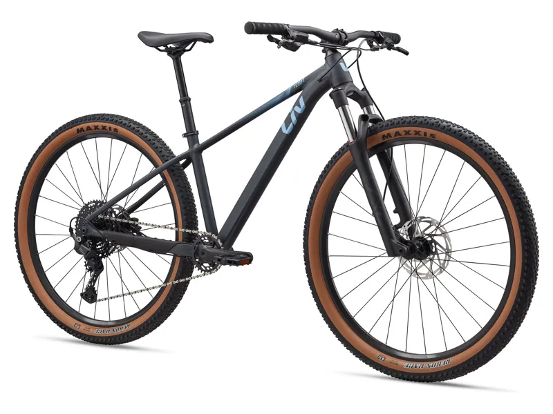 Liv - Tempt 1 Hardtail Mountain Bike in Matte Black Diamond-1
