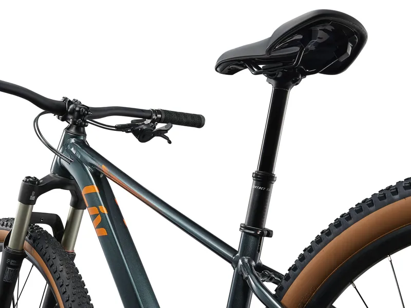 Liv - Tempt 0 Hardtail Mountain Bike in Gloss Asphalt Green-3