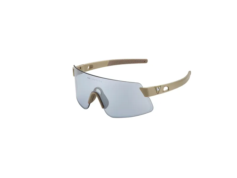 Liv - Helio Fotovis Frameless Cycling Sunglasses in Linen Brown