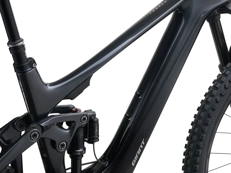 Giant - Trance X Advanced E+ EL 1 Electric Full Suspension Mountain Bike in Gunmetal Black-5