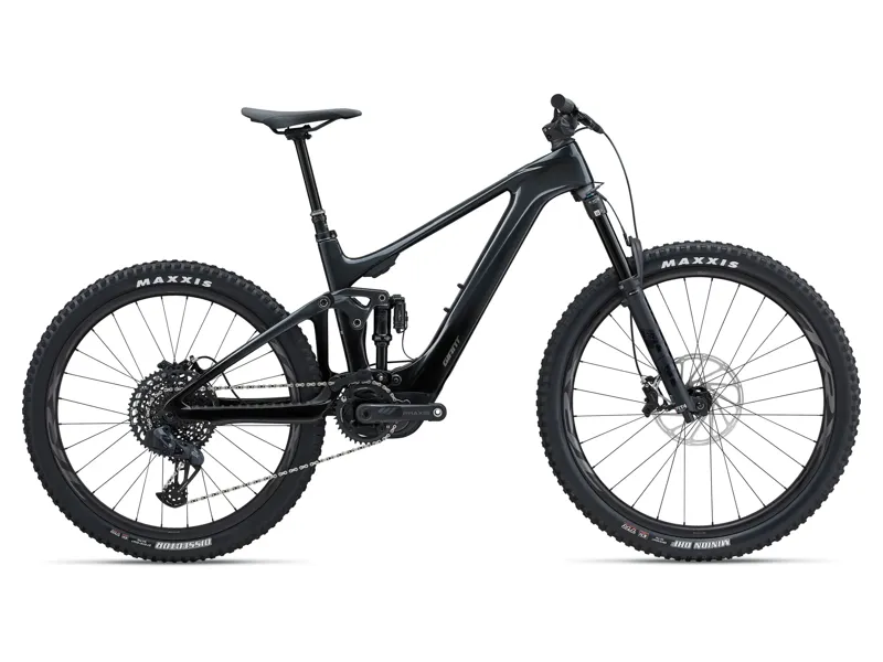 Giant - Trance X Advanced E+ EL 1 Electric Full Suspension Mountain Bike in Gunmetal Black