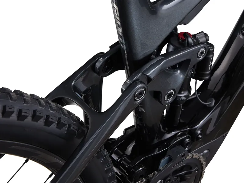 Giant - Trance X Advanced E+ EL 1 Electric Full Suspension Mountain Bike in Gunmetal Black-6