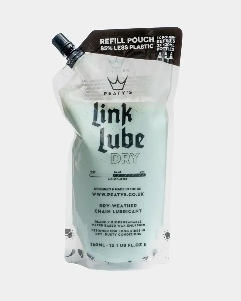 Peaty's LinkLube Dry Refill Pouch 360ml