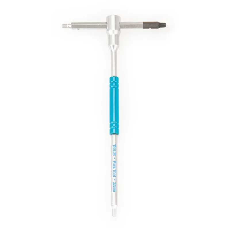 Park Tool Sliding T-handle Hex Wrench in Silver/Blue-2