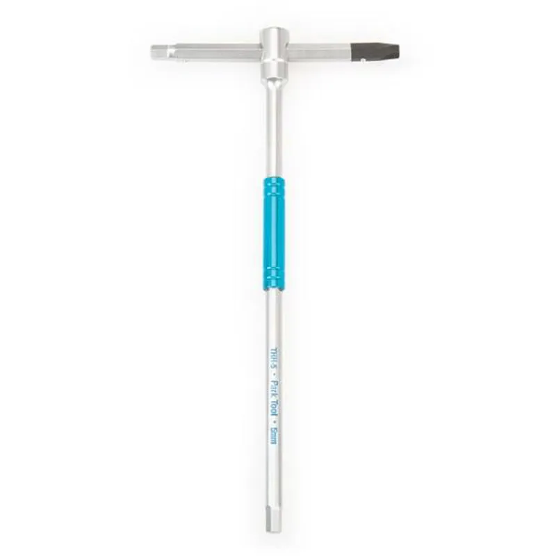 Park Tool Sliding T-handle Hex Wrench in Silver/Blue-5