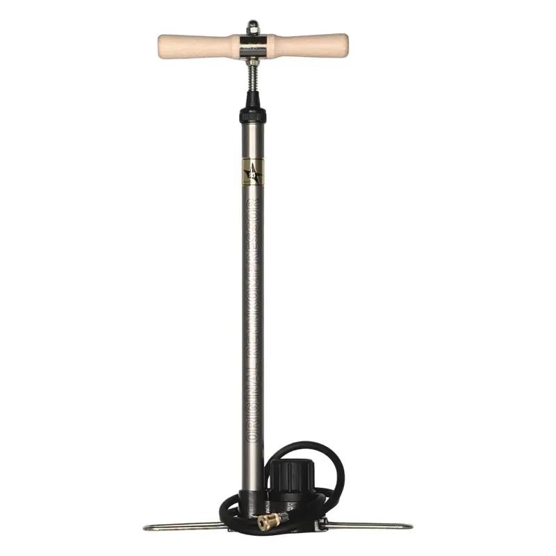 SKS Rennkompressor 60 Floor Pump in Silver