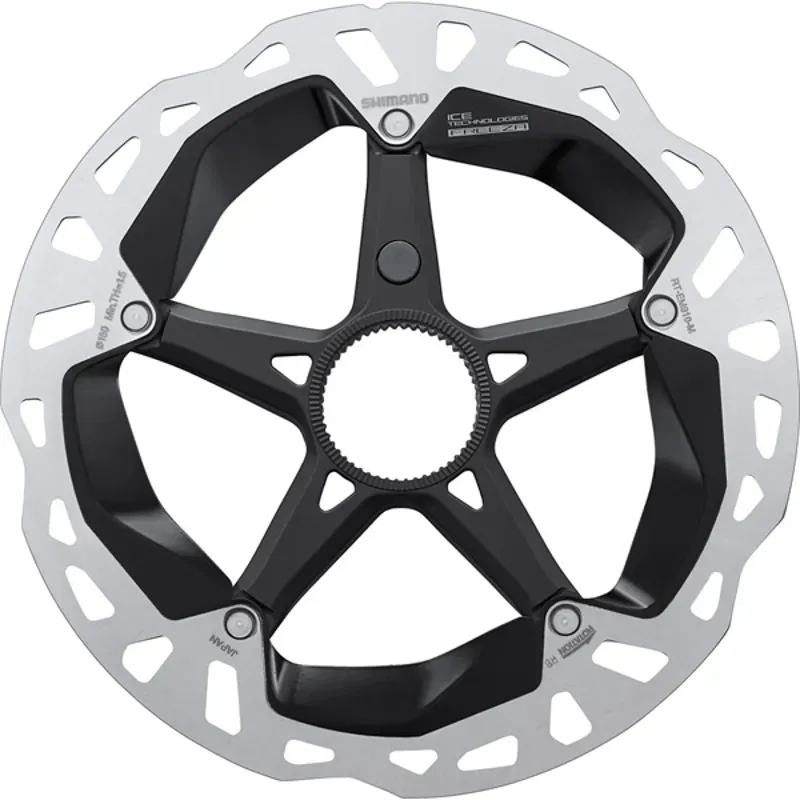 ROTOR RT-EM910 C/Lock Ext W/Mag 180mm Silver/ Black centre lock - 180 mm