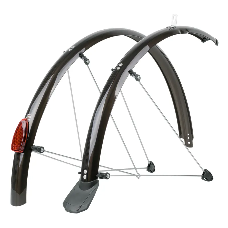 SKS - Chromoplastics Mudguard 65mm 28 inch Set in Black