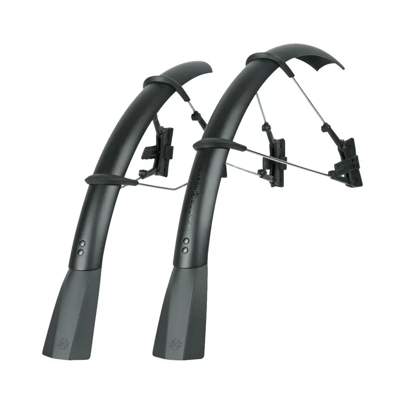 Sks Raceblade Pro XL Stealth Series Mudguard Set In Black