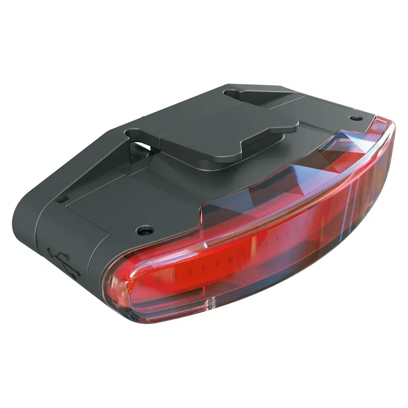 Sks Infinity Universal Rear Light with Flashing Mode in Red