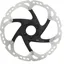Shimano Deore SM-RT86 XT 6-bolt 203mm Disc Rotor in Silver/Black