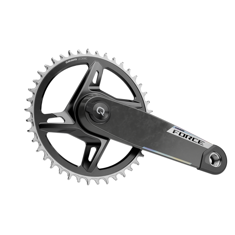 SRAM Force AXS 1x XPLR DUB Wide E1 42T Power Meter Crankset in Black-1