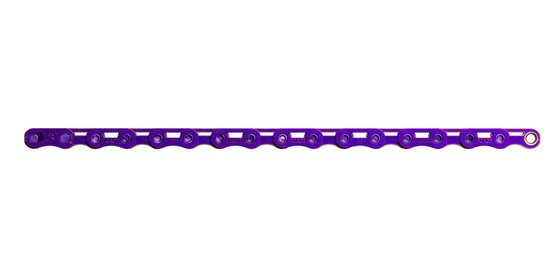 SRAM CHAIN FORCE E1 FLATTOP - PURPLE - 126LINKS WITH POWERLOCK - 12/13 SPEED