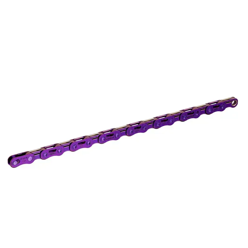 SRAM CHAIN FORCE E1 FLATTOP - PURPLE - 126LINKS WITH POWERLOCK - 12/13 SPEED-1