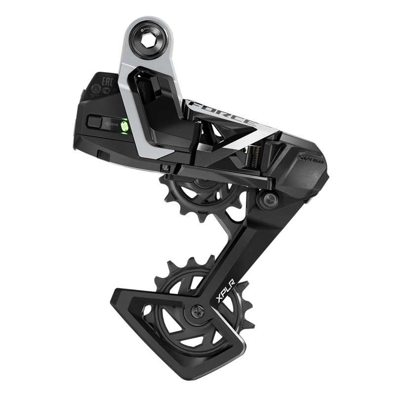 SRAM Force XPLR AXS Rr. Der. w/ Carbon Inner Cage w/ SS Screws in Black