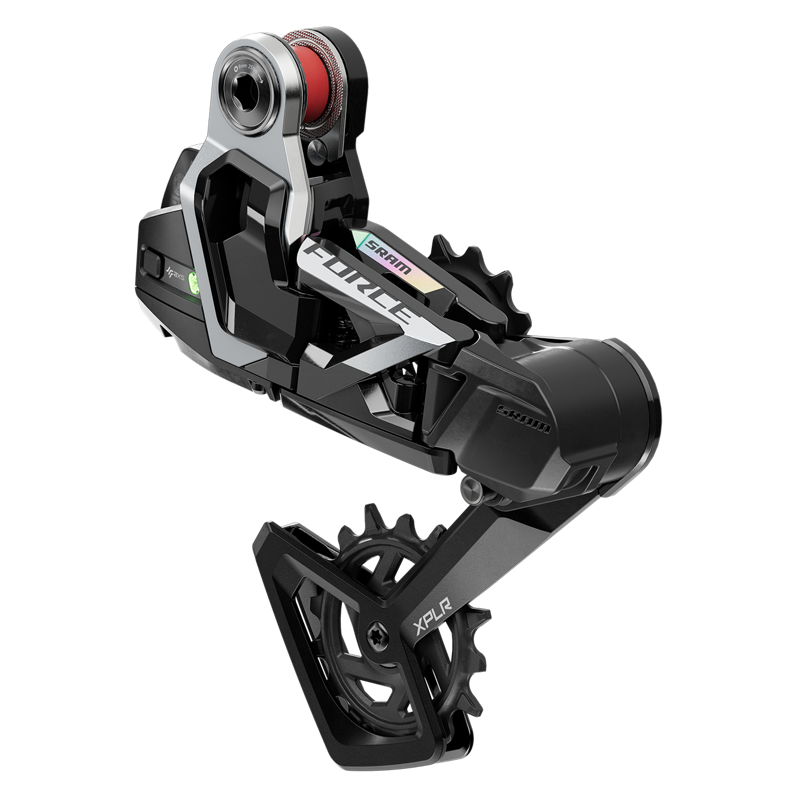 SRAM Force XPLR AXS Rr. Der. w/ Carbon Inner Cage w/ SS Screws in Black-1