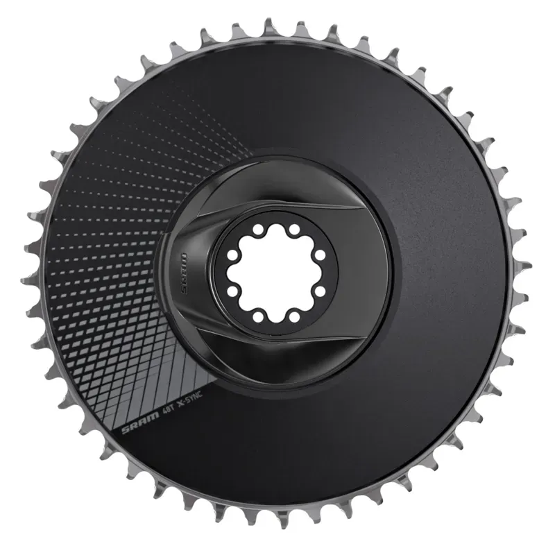 SRAM Rival E1 Red X-SYNC Direct Mount 6.5mm OS Rd. Chain Ring in Black-1