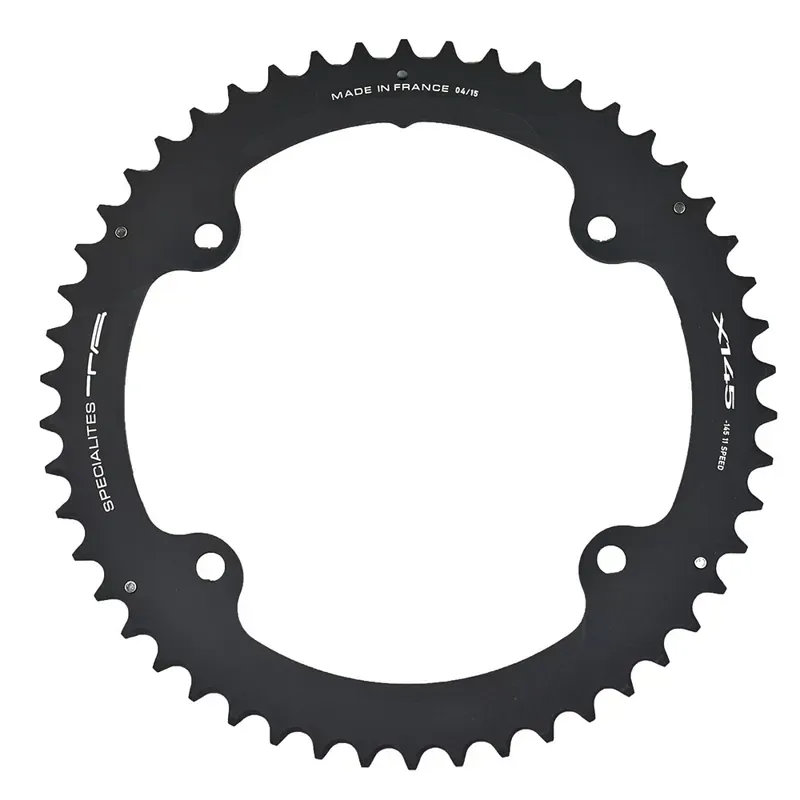 TA 112/145-pcd 4-arm Campagnolo Chainrings in Grey
