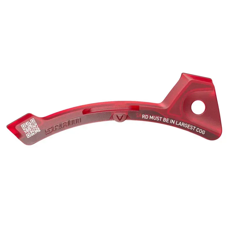 Sram Red AXS Front Derailleur Setup Tool in Red