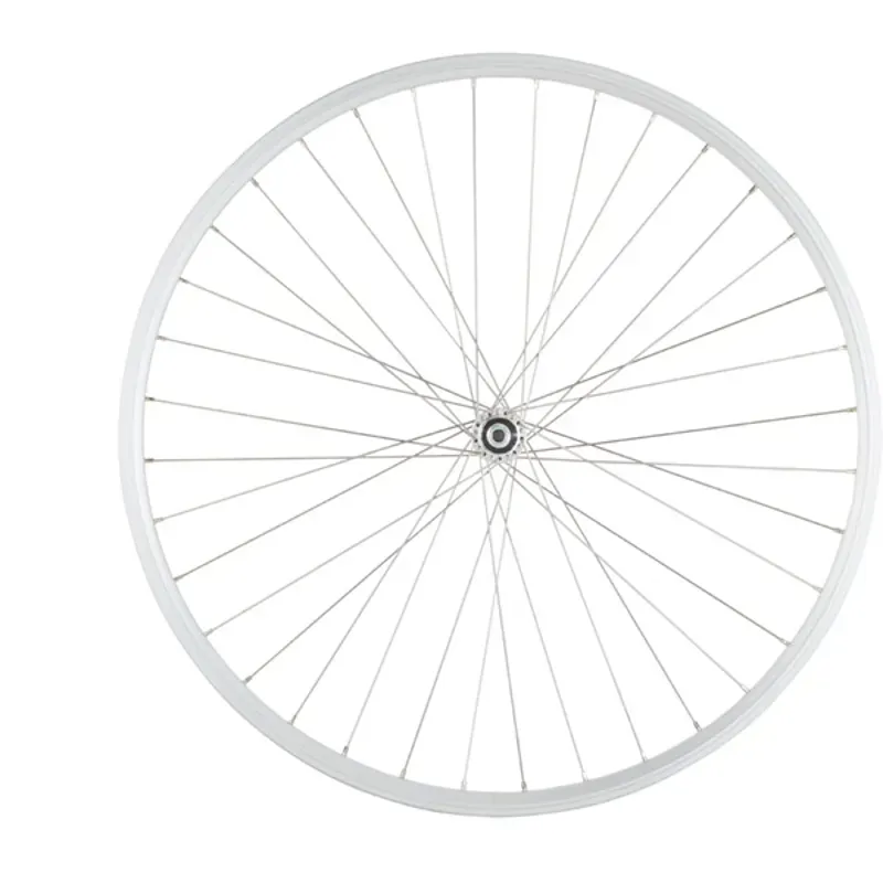 M Part Wheels Solid 100/DW29/PG 36-hole 700c 100mm Fr. Wheel in Silver-2